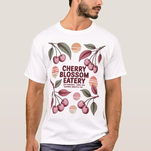 Cherry Blossom Eatery T-Shirt (Vorderseite)