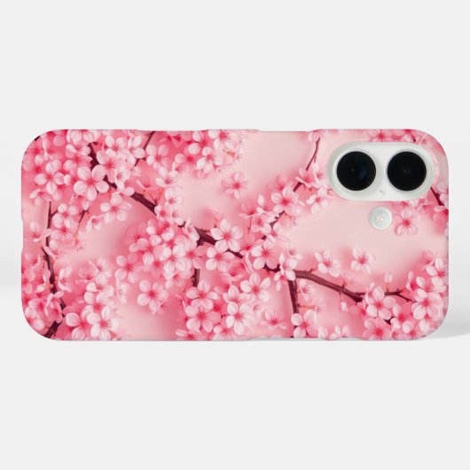 Cherry Blossom Elegance Case-Mate iPhone Hülle (Rückseite (Horizontal))