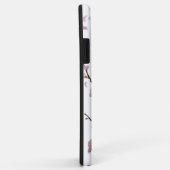 Cherry Blossom Elegance - Minimalistisches florale Case-Mate iPhone Hülle (Hinten/Rechts)