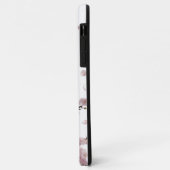Cherry Blossom Elegance - Minimalistisches florale Case-Mate iPhone Hülle (Hinten/Links)