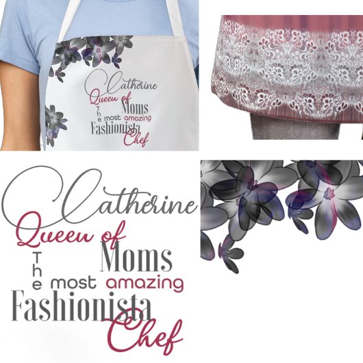 Cherry Blossom Elegance Mother Schürze