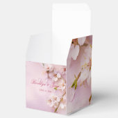 Cherry Blossom Elegant Wedding Favor Box Geschenkschachtel (Geöffnet)