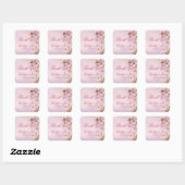Cherry Blossom Elegant Wedding Stickers (Blatt)