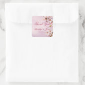 Cherry Blossom Elegant Wedding Stickers (Tasche)