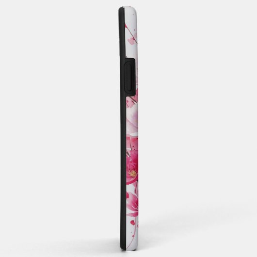 Cherry Blossom Elegante - Blumendesign Case-Mate iPhone Hülle (Hinten/Rechts)