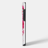 Cherry Blossom Elegante - Blumendesign iPhone Hülle (Linke Seite)