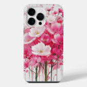 Cherry Blossom Elegante - Blumendesign iPhone Hülle (Rückseite)