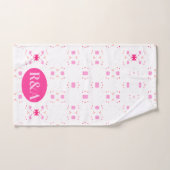 Cherry Blossom Embrace Personalisiert Handtuch (Handtuch)