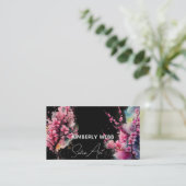 Cherry Blossom | Ernennungskarte Terminkarte (Stehend Vorderseite)