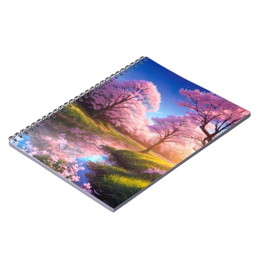 Cherry Blossom Euphoria Notizblock (Linke Seite)