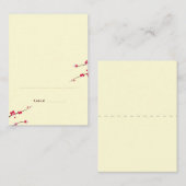 Cherry Blossom Faltäre Platzkarten (Vorne/Hinten)