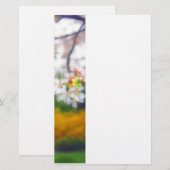 Cherry Blossom Fantasy Briefpapier (Vorne/Hinten)
