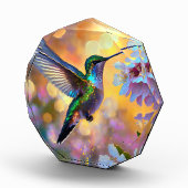 Cherry Blossom Fantasy Hummingbird Fotoblock (Rechts)