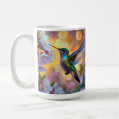 Cherry Blossom Fantasy Hummingbird Kaffeetasse (Links)