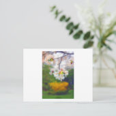 Cherry Blossom Fantasy Postkarte (Stehend Vorderseite)