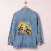 Cherry Blossom Fantasy Sunrise Songbirds Jeansjacke (Hangar)