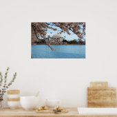 Cherry Blossom Festival & Jefferson Memorial Poster (Küche)