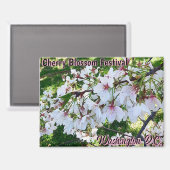 Cherry Blossom Festival Washington D.C. Magnet (Vorderseite/Rückseite)