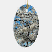 Cherry Blossom Festival Washington D.C. Souvenir Keramik Ornament (Rechts)