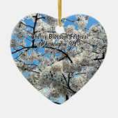 Cherry Blossom Festival Washington D.C. Souvenir Keramik Ornament (Vorne)