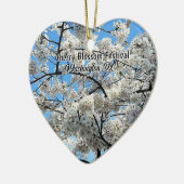 Cherry Blossom Festival Washington D.C. Souvenir Keramik Ornament (Links)