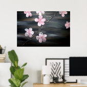 Cherry Blossom Fine Art Poster Print (Heimbüro)