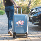 Cherry Blossom Firmenname Skriptwagen-Decal Aufkleber (Koffer Insitu)