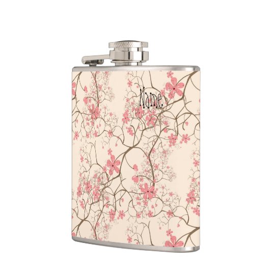 Cherry Blossom Flachmann (Links)