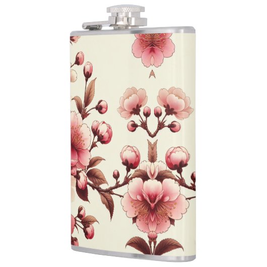 Cherry Blossom Flachmann (Links)