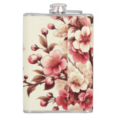 Cherry Blossom Flachmann (Rückseite)