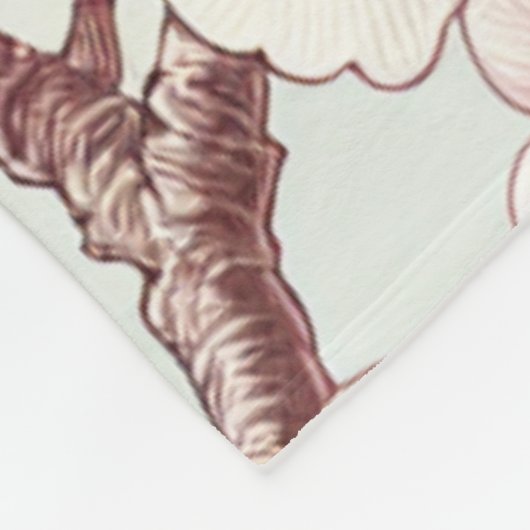 Cherry Blossom Fleecedecke (Ecke)