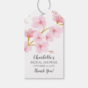 Cherry Blossom Floral Brautparty Gefallen Tag Geschenkanhänger