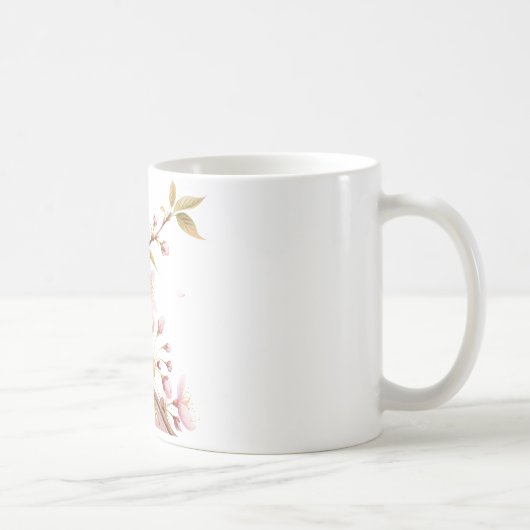 Cherry Blossom Floral Classic Mug  Kaffeetasse (Rechts)