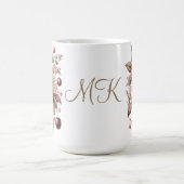 Cherry Blossom Floral Geburtstag Kaffeetasse (Mittel)