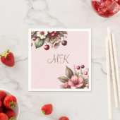 Cherry Blossom Floral Geburtstag Serviette (Beispiel)