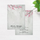 Cherry Blossom Floral Jewelry Earring Display (Schreibtisch)