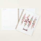 Cherry Blossom Floral Watercolor, Name hinzufügen Planer (Anzeige)