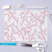 Cherry Blossom | Florrosa weiß Seidenpapier (Handwerk)