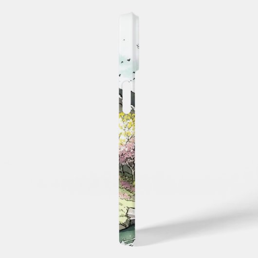 Cherry Blossom Forest in Bloom bei Frühlingsbeginn Case-Mate iPhone Hülle (Rückseite / Rechts)