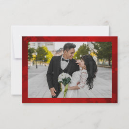 Cherry Blossom Foto Chinesische Hochzeit Dankeskarte