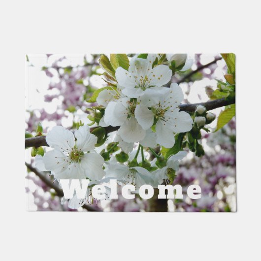 Cherry Blossom Fußmatte (Vorderseite)