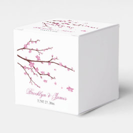 Cherry Blossom Gastgeschenk Hochzeit Boxes Geschenkschachtel