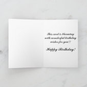 Cherry Blossom Geburtstagskarte Dankeskarte (Innenseite)