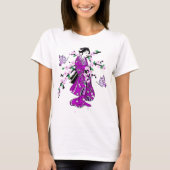 Cherry Blossom - Geisha Butterfly 1 T - Shirt (Vorderseite)