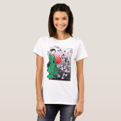 Cherry Blossom - Geisha Butterfly 3 T - Shirt (Vorne ganz)