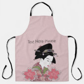 Cherry Blossom Geisha Schürze (Vorderseite)