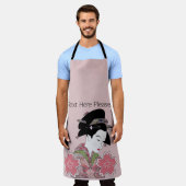 Cherry Blossom Geisha Schürze (Getragen)