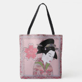 Cherry Blossom Geisha Tasche (Vorderseite)