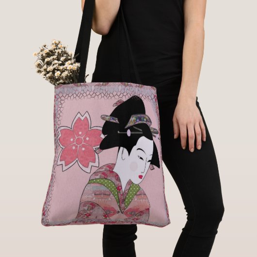 Cherry Blossom Geisha Tasche (Von Nahem)