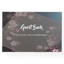 Cherry Blossom Geometric Floral
